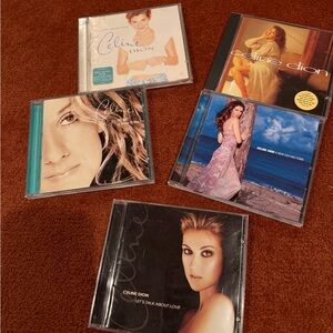 Celine Dion 5 CD Collection - 90s, 2000s, Y2K